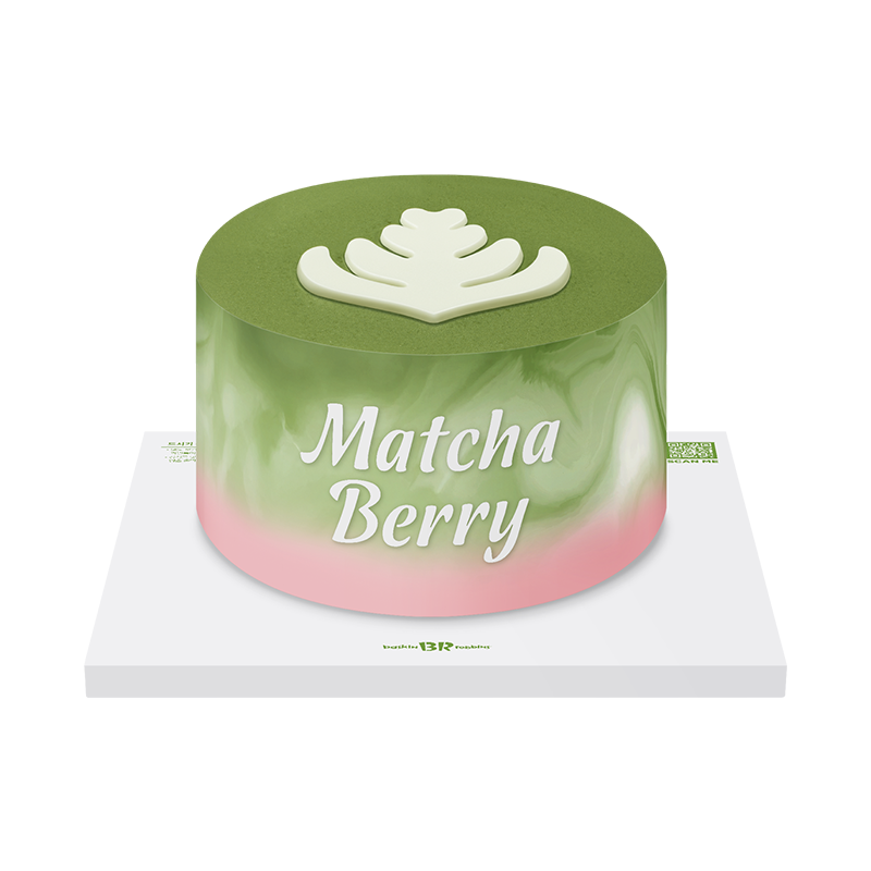 핑크 베리 말차