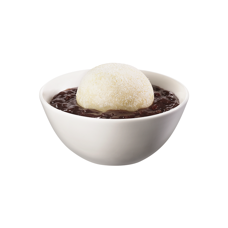 도라에몽의 하얀모찌 단팥죽
