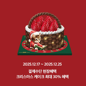 크리스마스 케이크 최대 30% 혜택 (카카오페이/네이버페이/토스페이/해피앱)